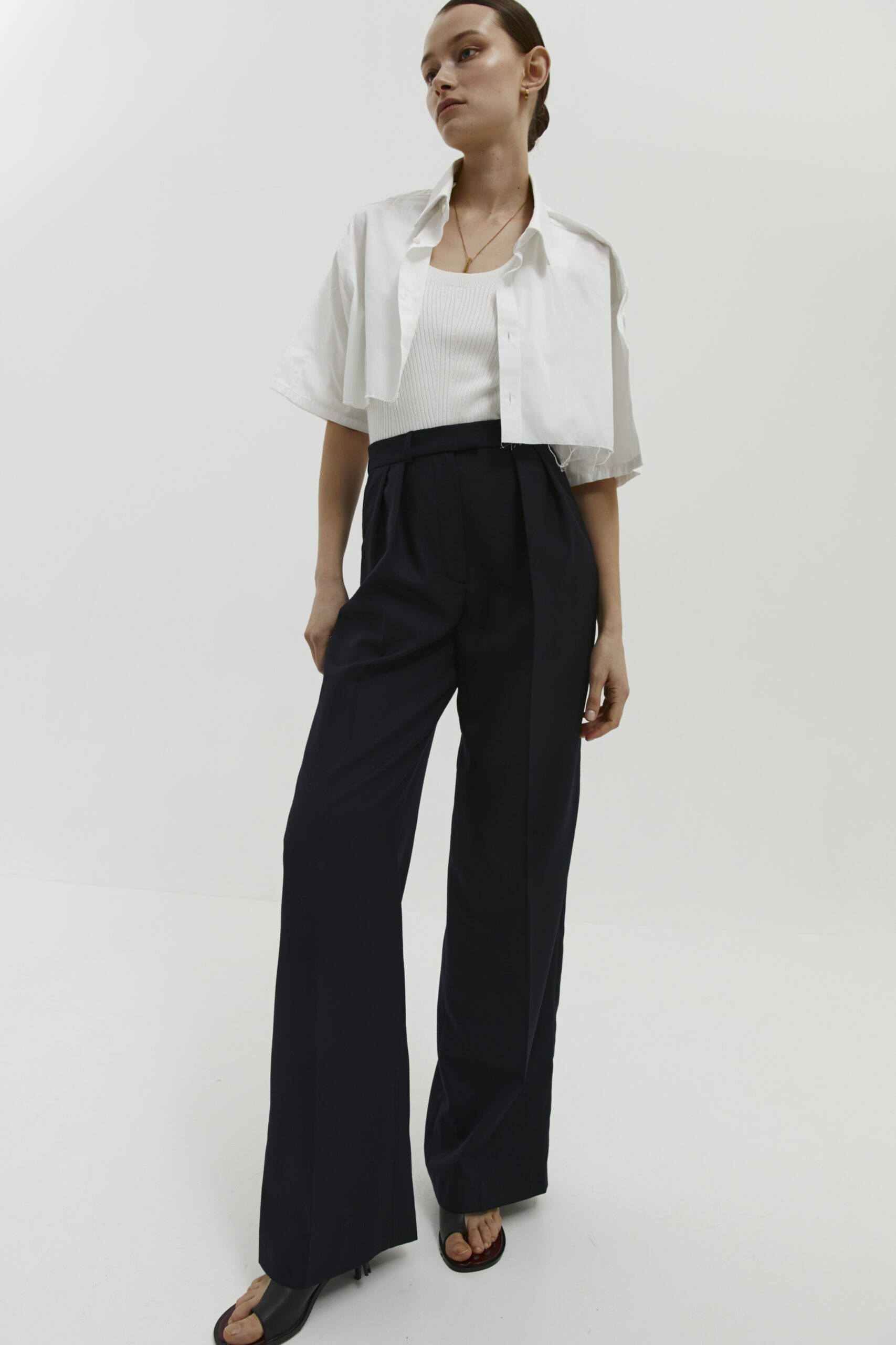 Straight Lines Trousers - Brighton