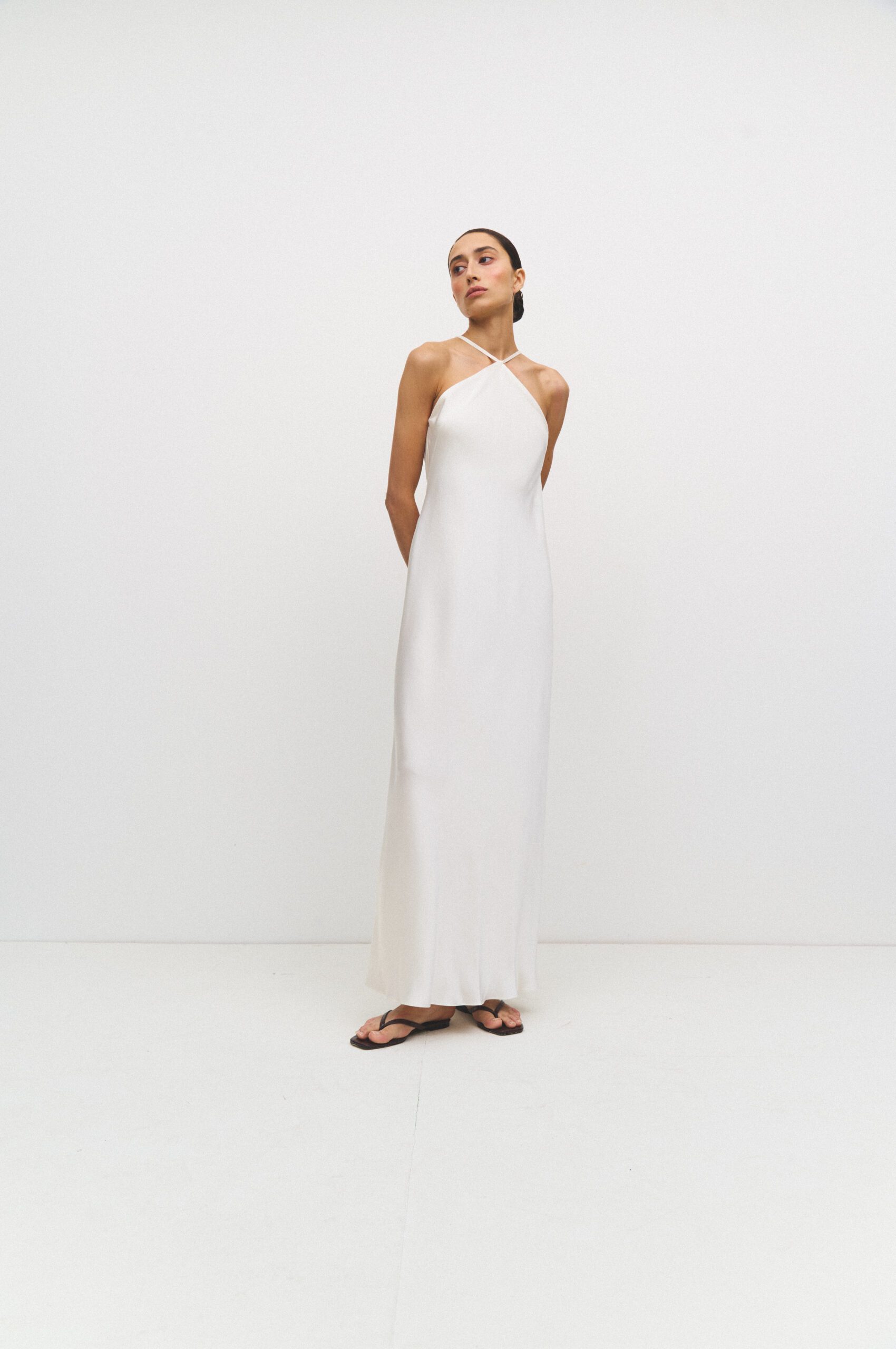 Lecco Dress (white)